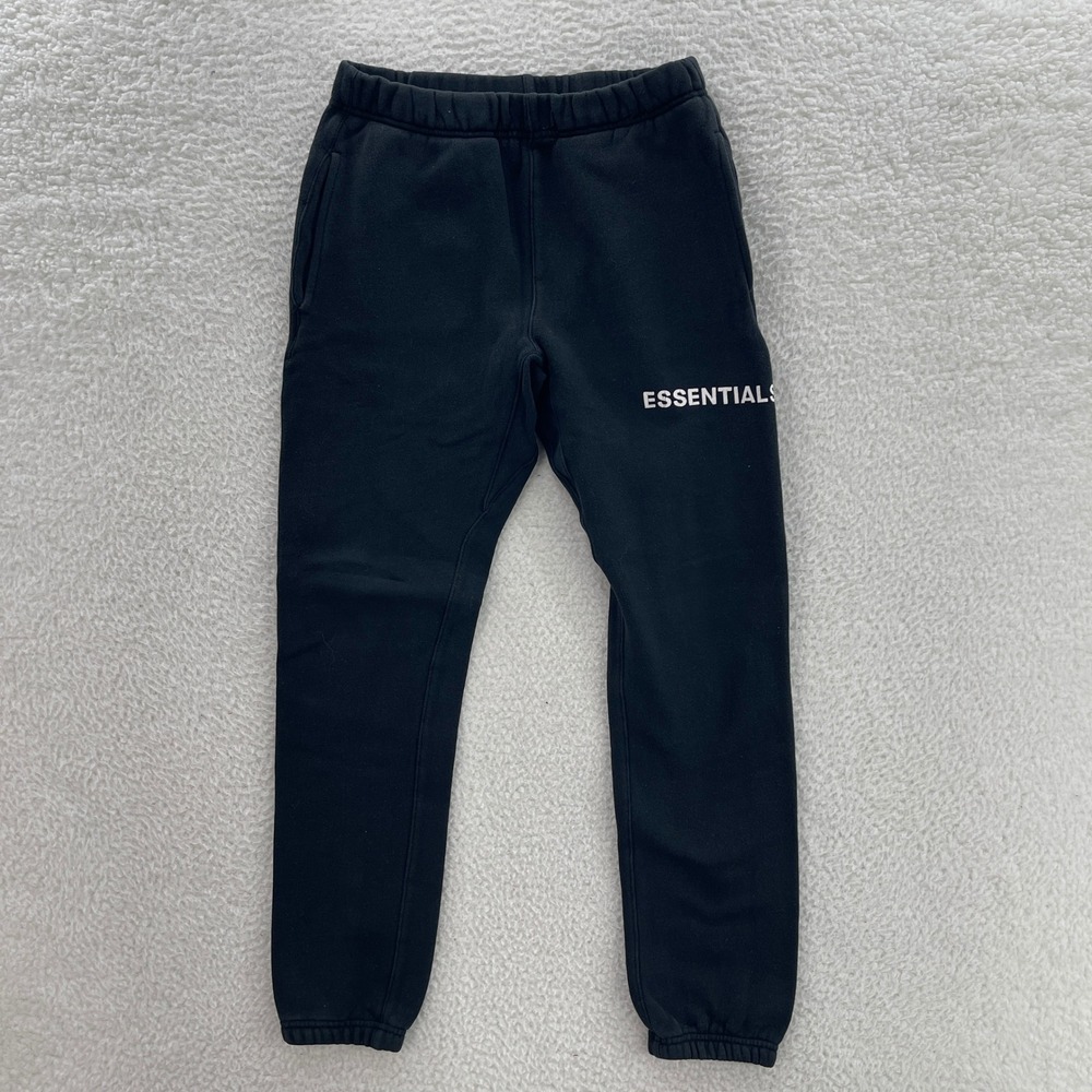 Fear of God Essentials Sweatpants Mens XS Black FOG Jerry Lorenzo Designer Gym